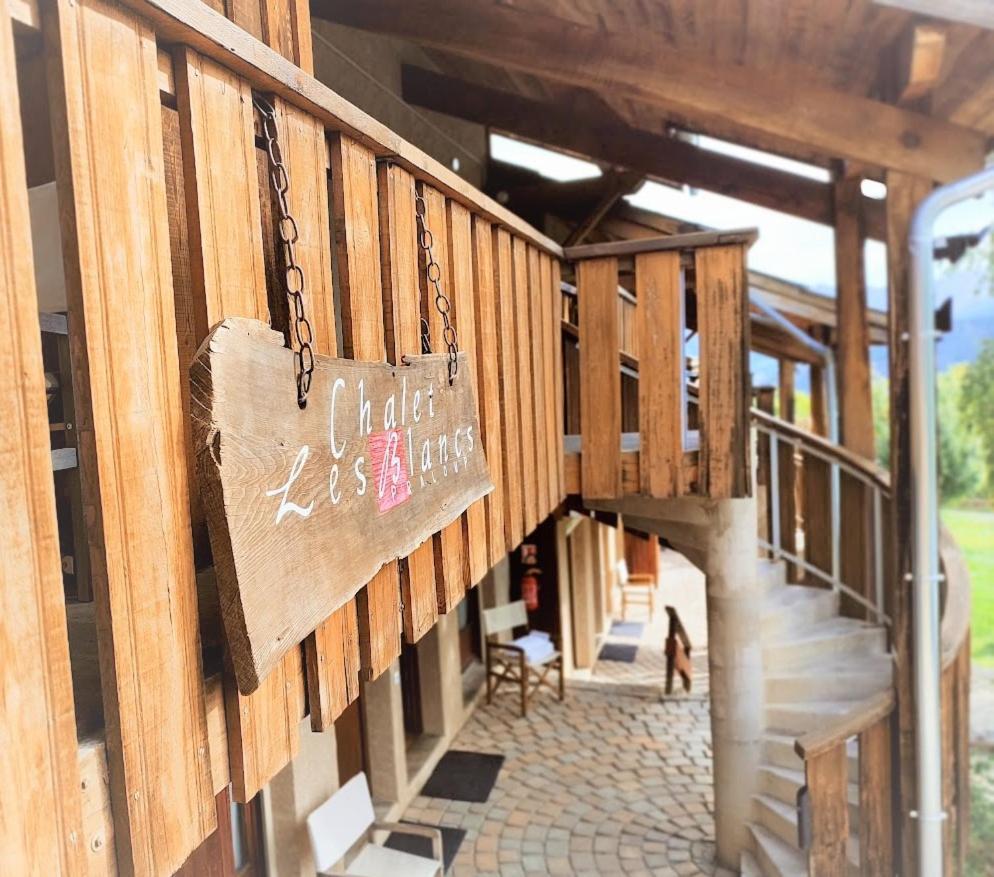 Chalet Hotel Les Blancs Pra Loup Eksteriør bilde