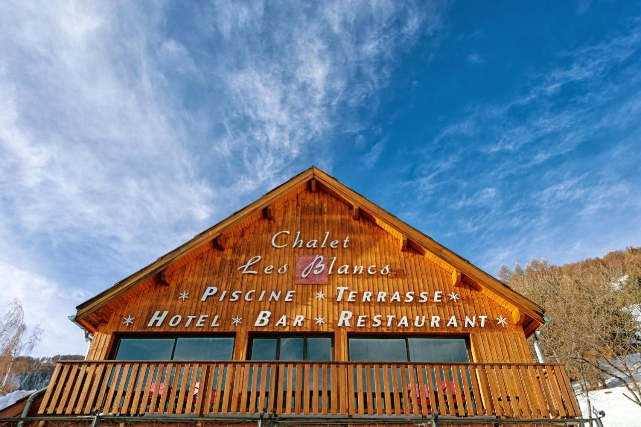 Chalet Hotel Les Blancs Pra Loup Eksteriør bilde